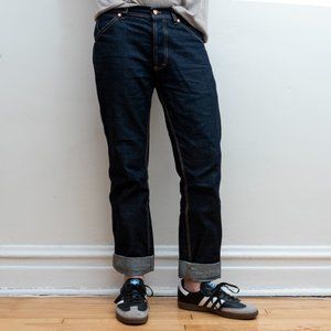 TOPO DESIGNS 5 POCKET PANTS DARK RAW DENIM - MEN'S